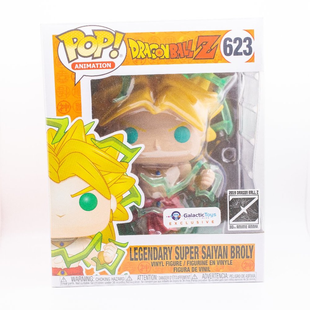 Funko Pop! Vinyl Dragon Ball Z Legendary Super Saiyan Broly #623 Galactic Toys